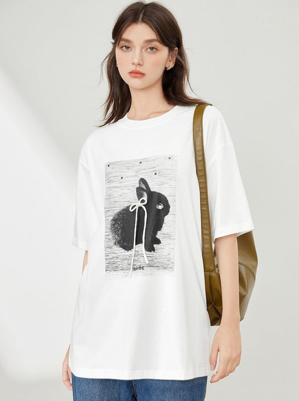 Cartoon Bunny T-Shirt