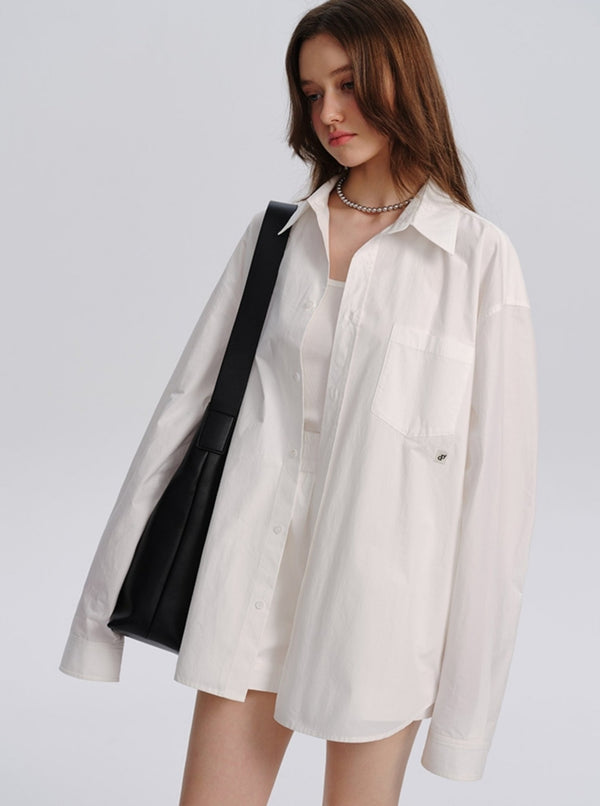 Slouchy Cotton Two-Piece Set-Up