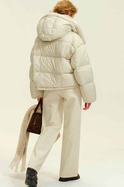 Turtle Neck Down Puffer Jacket