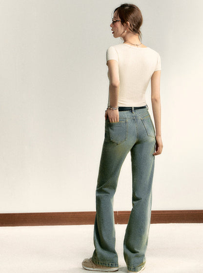 Versatile Slim Straight Leg Trousers