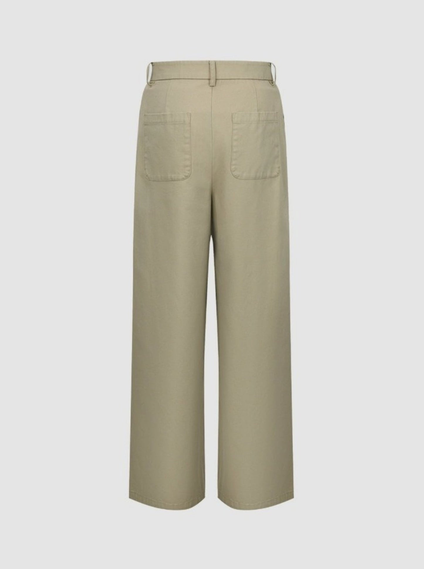 Micropleated Cotton Slimming Radish Pants