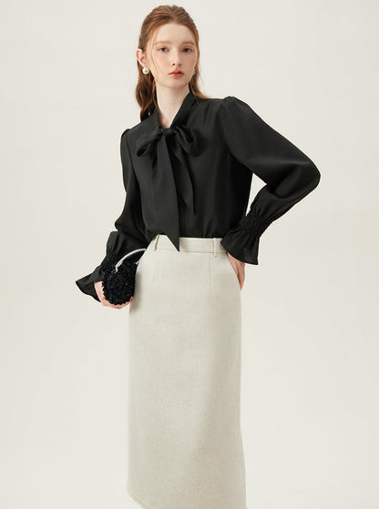 Fragrance Layered Vest Skirt Two-Piece Set-Up