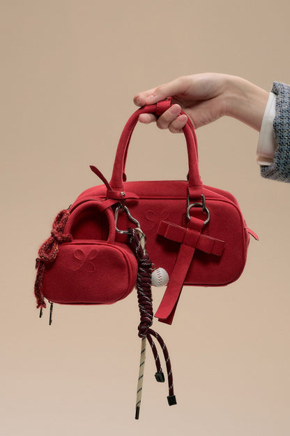 Limited Edition Boston Red Bow Bag