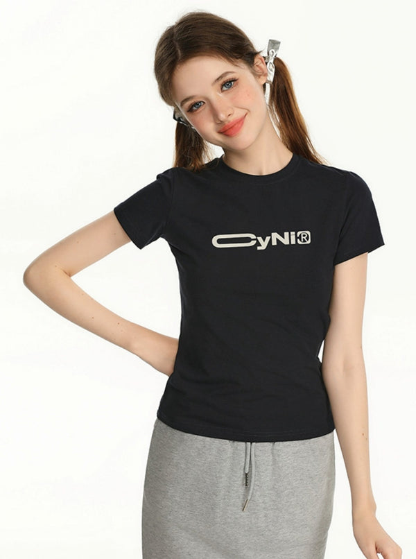 Versatile Short Sleeve Crop Top