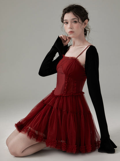 Wind Red A-Line Princess Dress