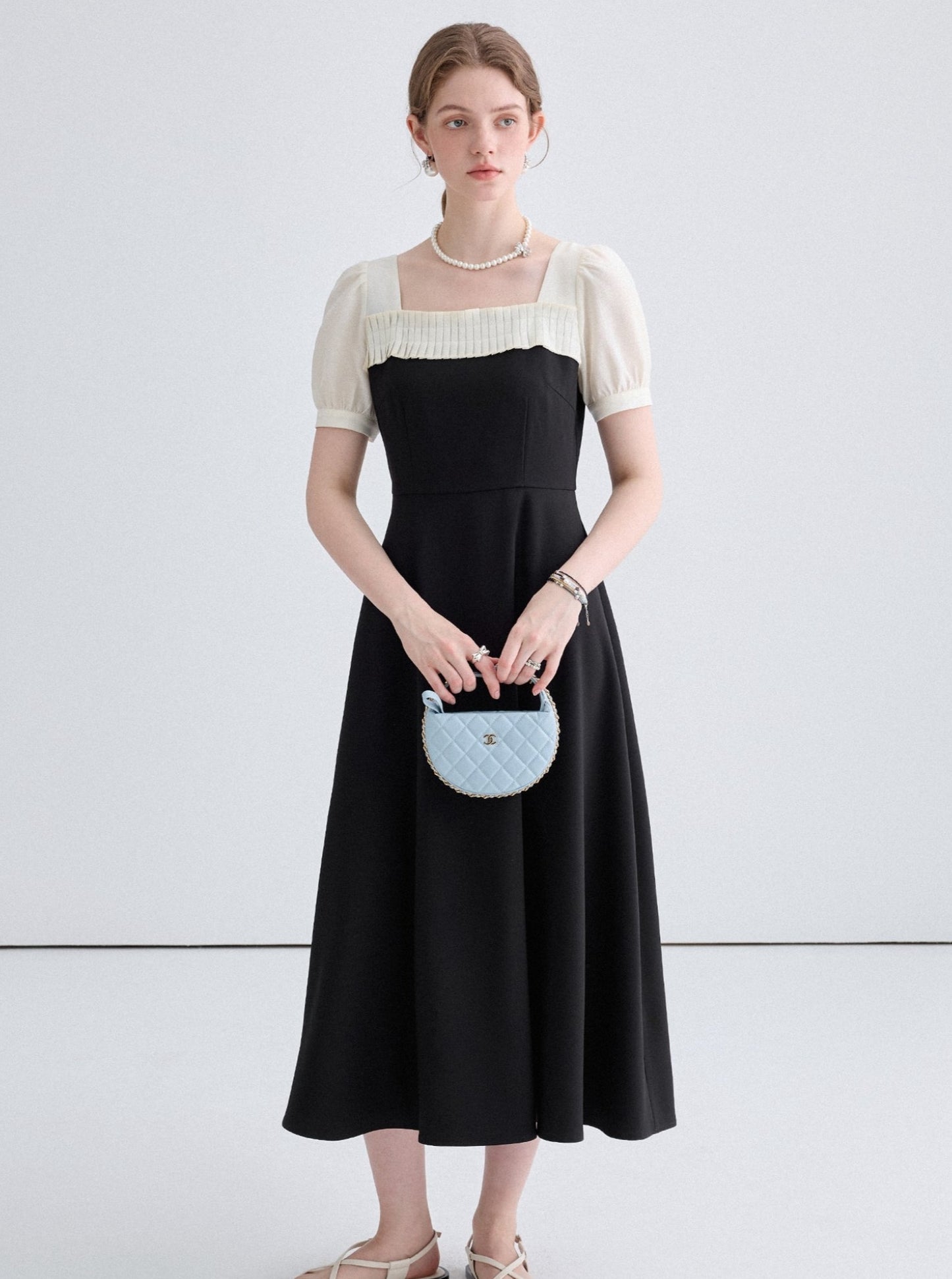 Sleeve Temperament Long Dress