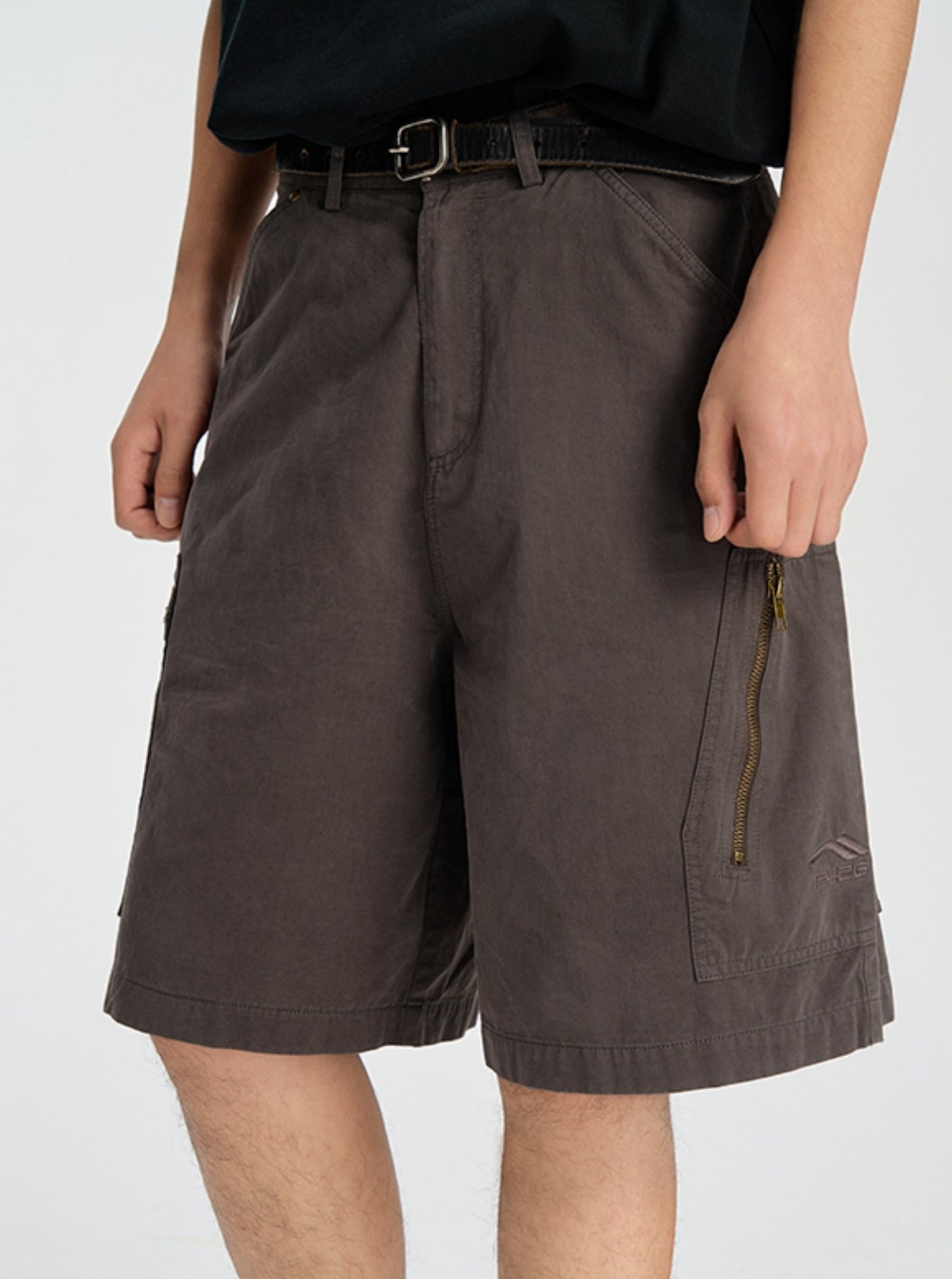 Hip Hop Gewaschene Cargo-Shorts