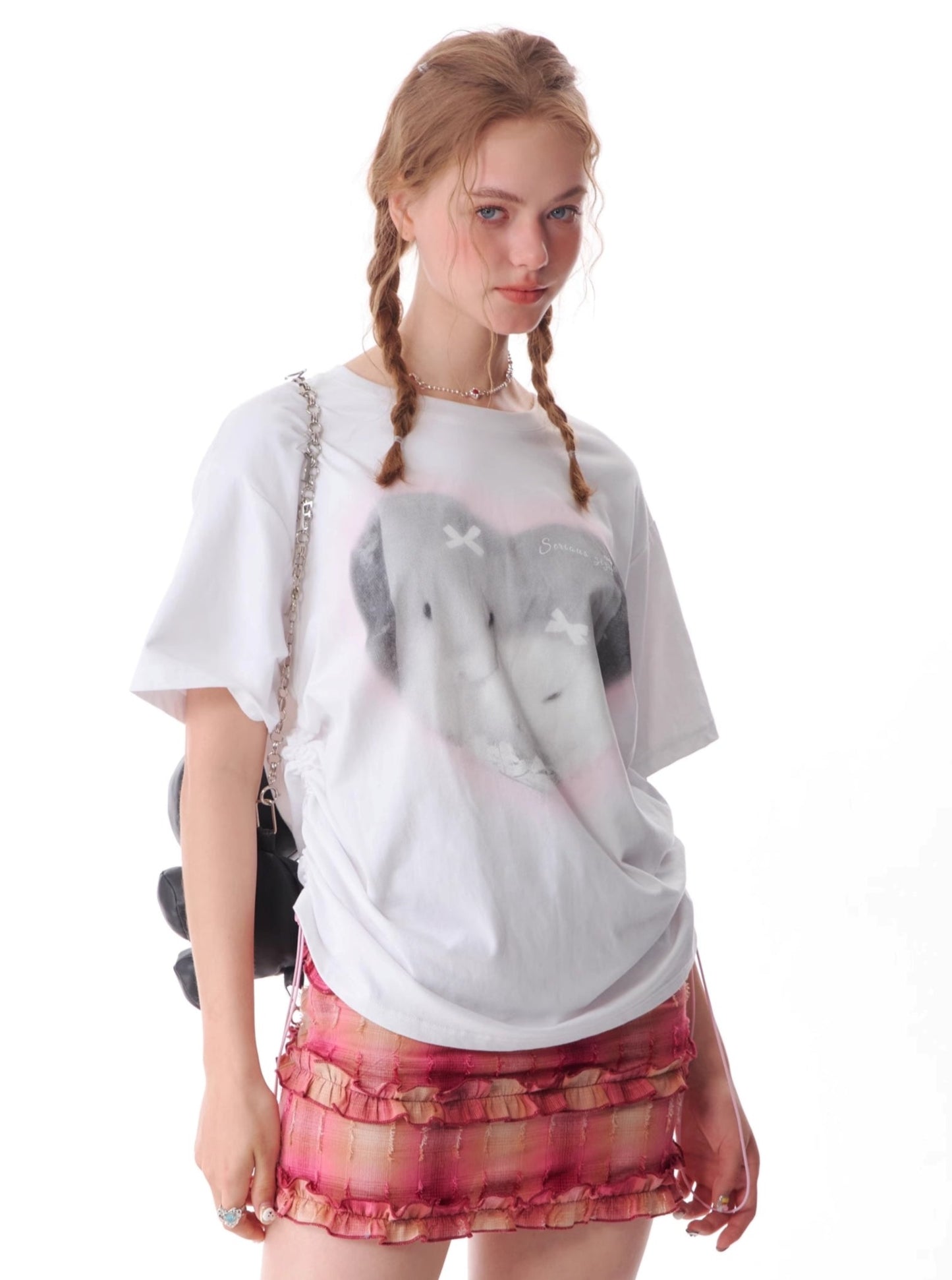 Love Bunny Drawstring T-Shirt