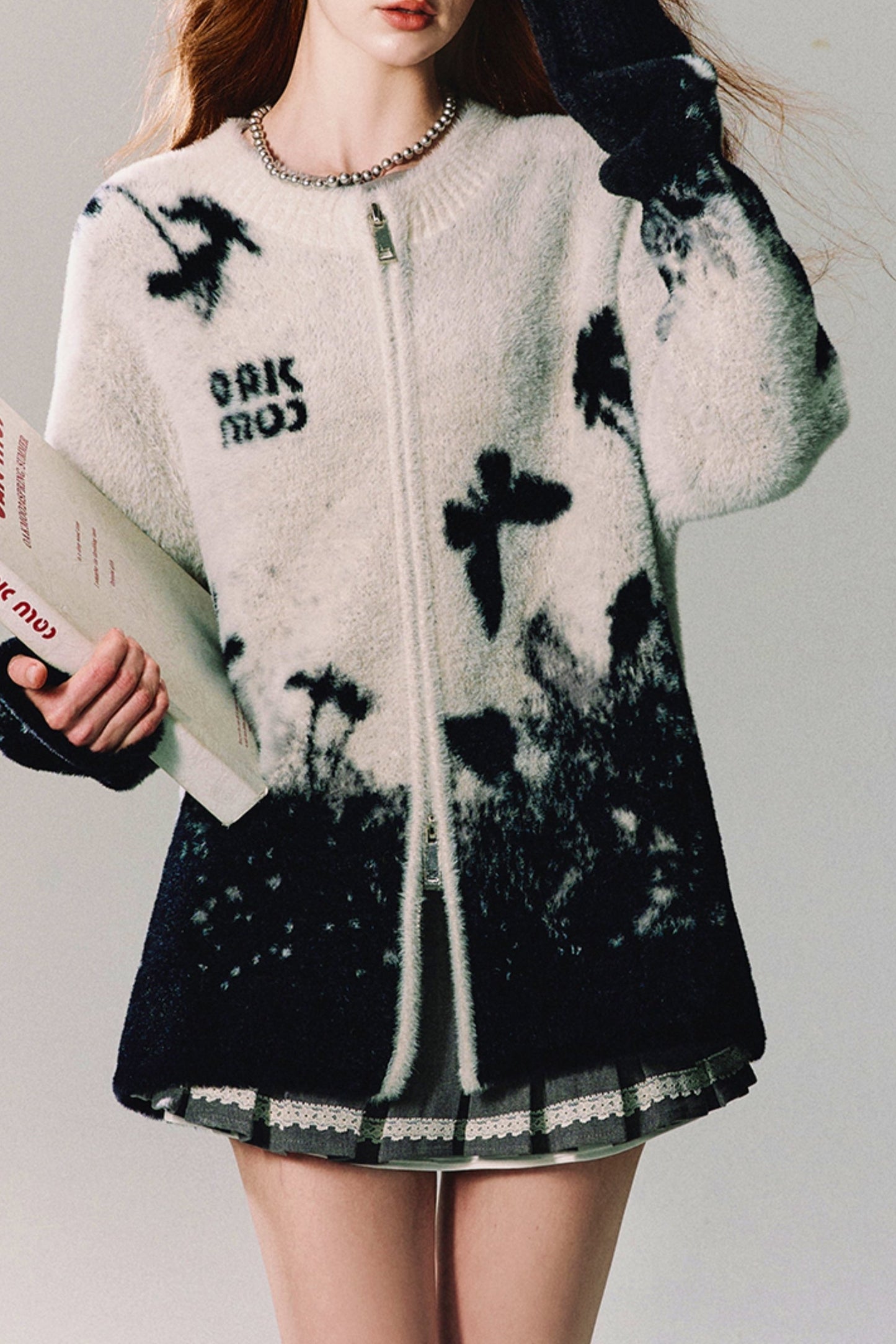 Bird's Guide Knitted Crew Jacket