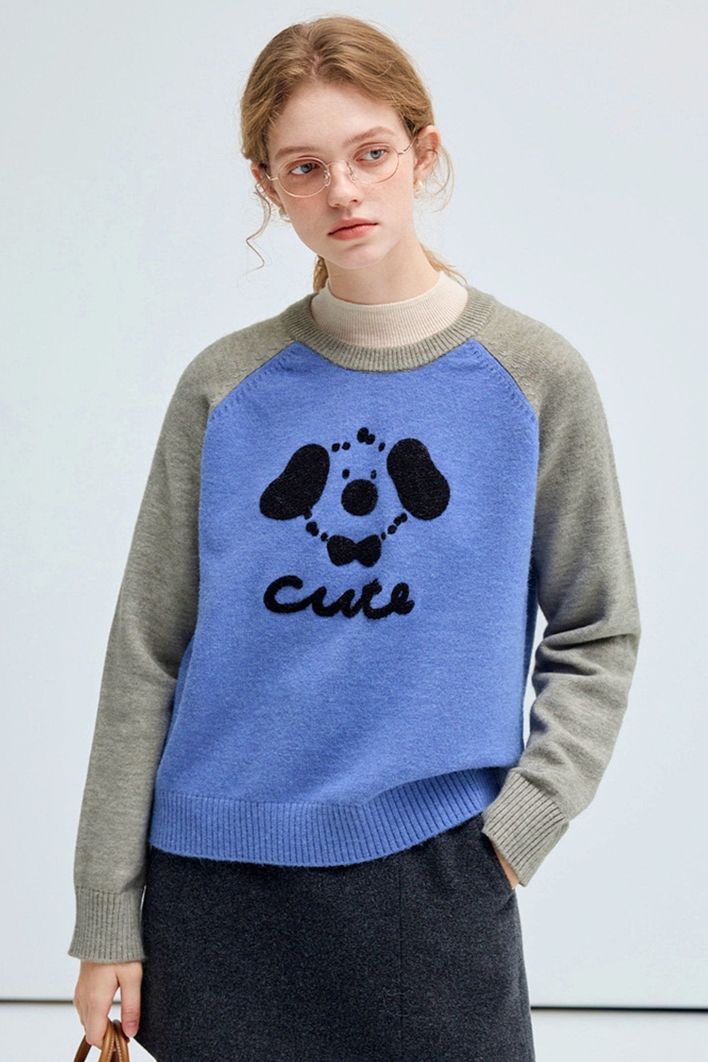 Claire College Puppy Sweater