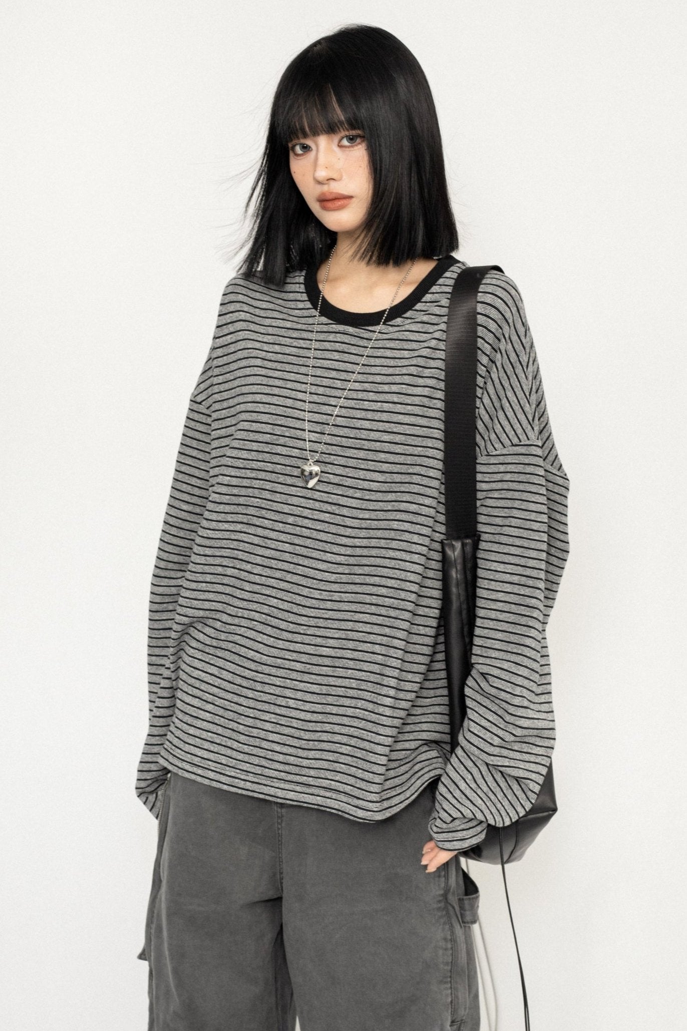 Simple Striped Long Sleeve T-Shirt