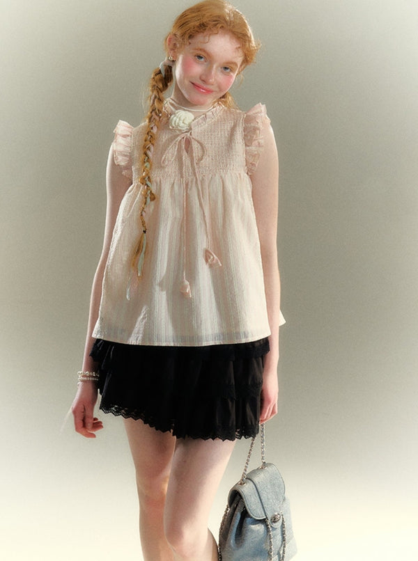 French Vintage Sweep Dress