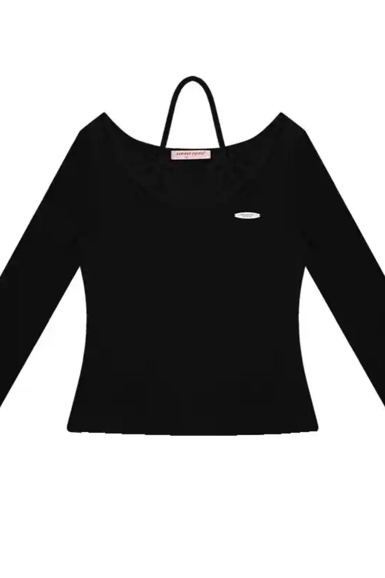 Halterneck Bow Knitted Base Layer