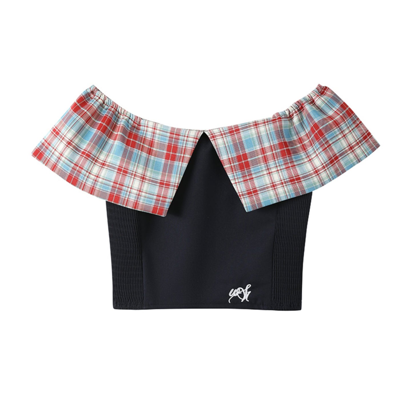 One-Shoulder Top & Wide-Leg Pants Set-Up