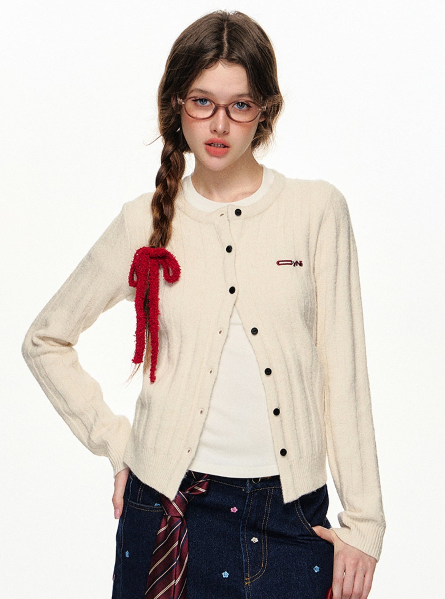 Fall Vertical Stripe Cardigan