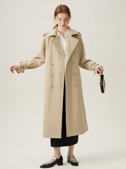 Korean Trench Mid-length British Coat