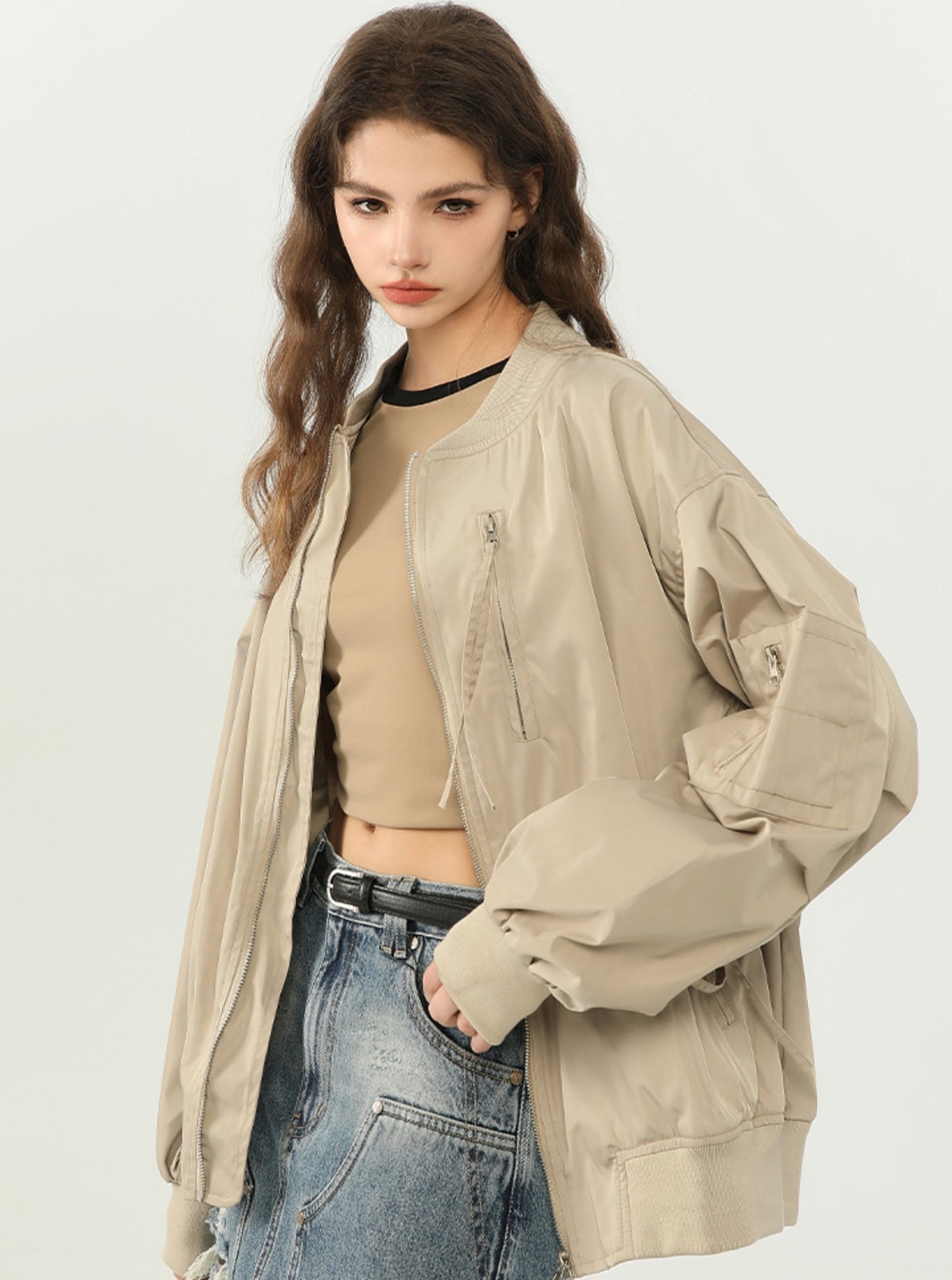 American Casual Baseball Bomber Jacket