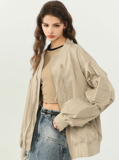 American Casual Baseball Bomber Jacket