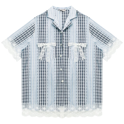 Stripe Lace Shirt