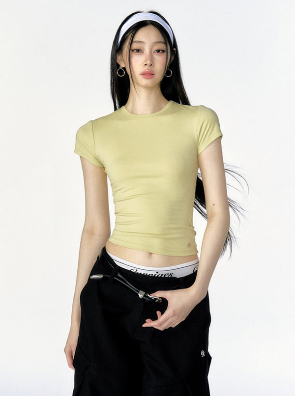 Solid Color Base Layer Top