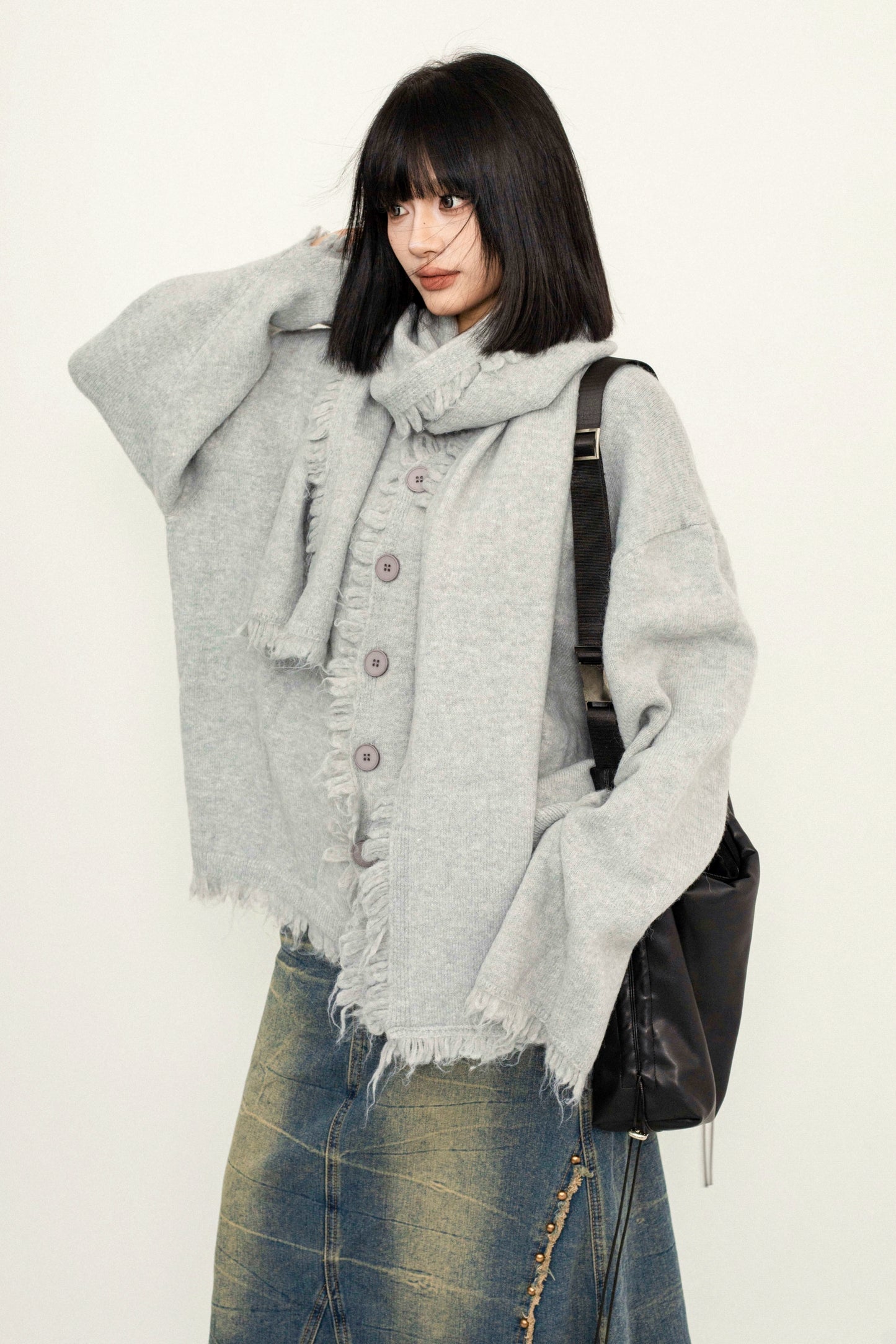 Tassel Loose Knit Sweater