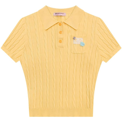 Summer Slim Fit Polo Tee