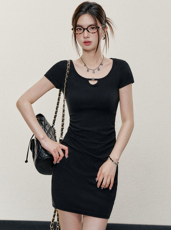 Casual Cut-out Dress