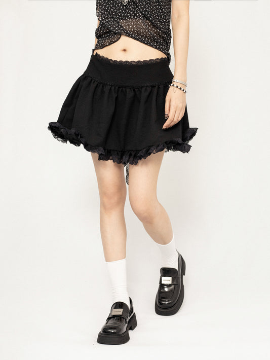 Slim Black Tutu Skirt