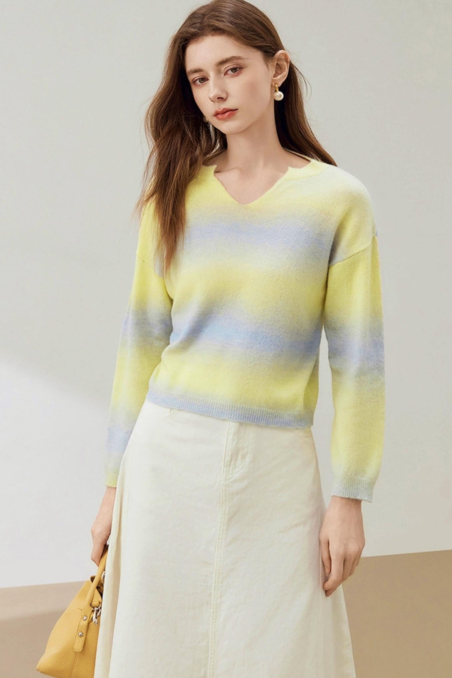 Waxy Soft Casual Pullover Top