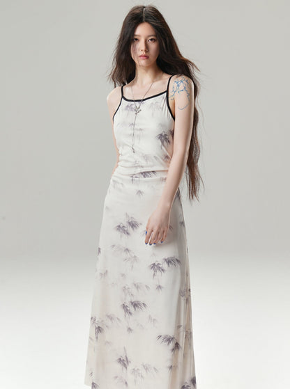 Temperament Suspender Dress