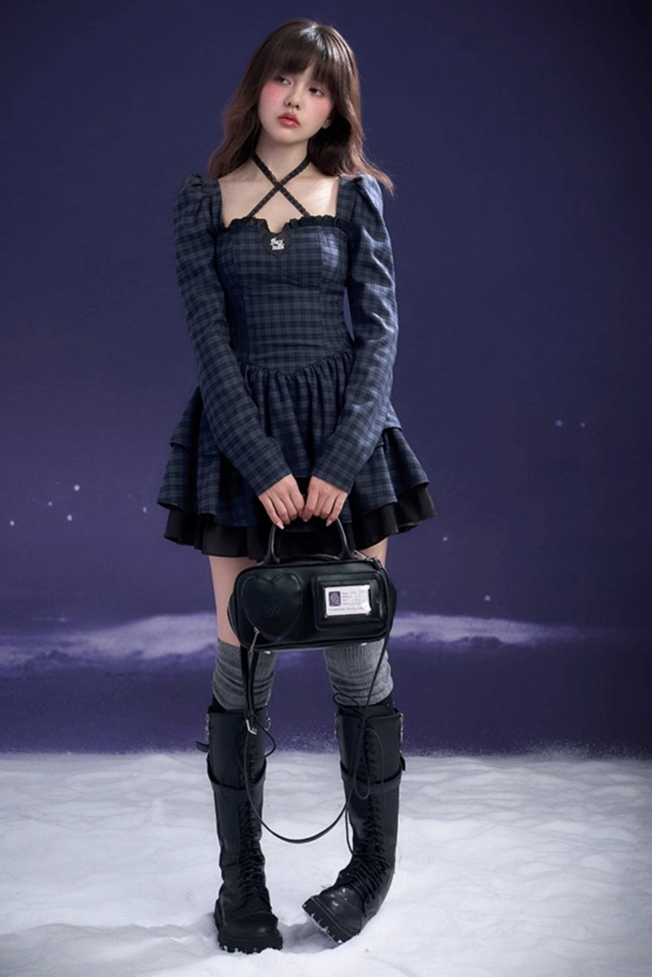 Prinzessin Stil Halterneck Kuchen Lolita Kleid 