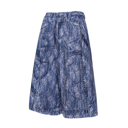 Electric Moon Denim Shorts