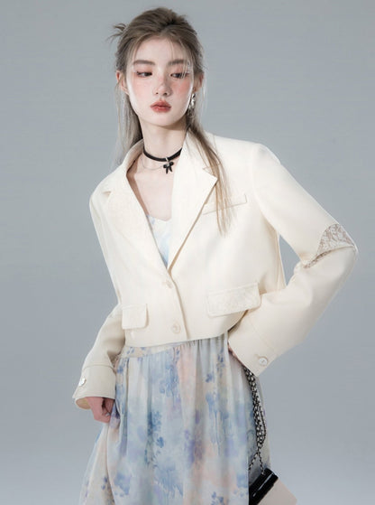 Urban Romanticism Cropped Coat