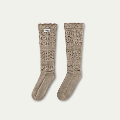 Vintage Crochet Woolen Socks
