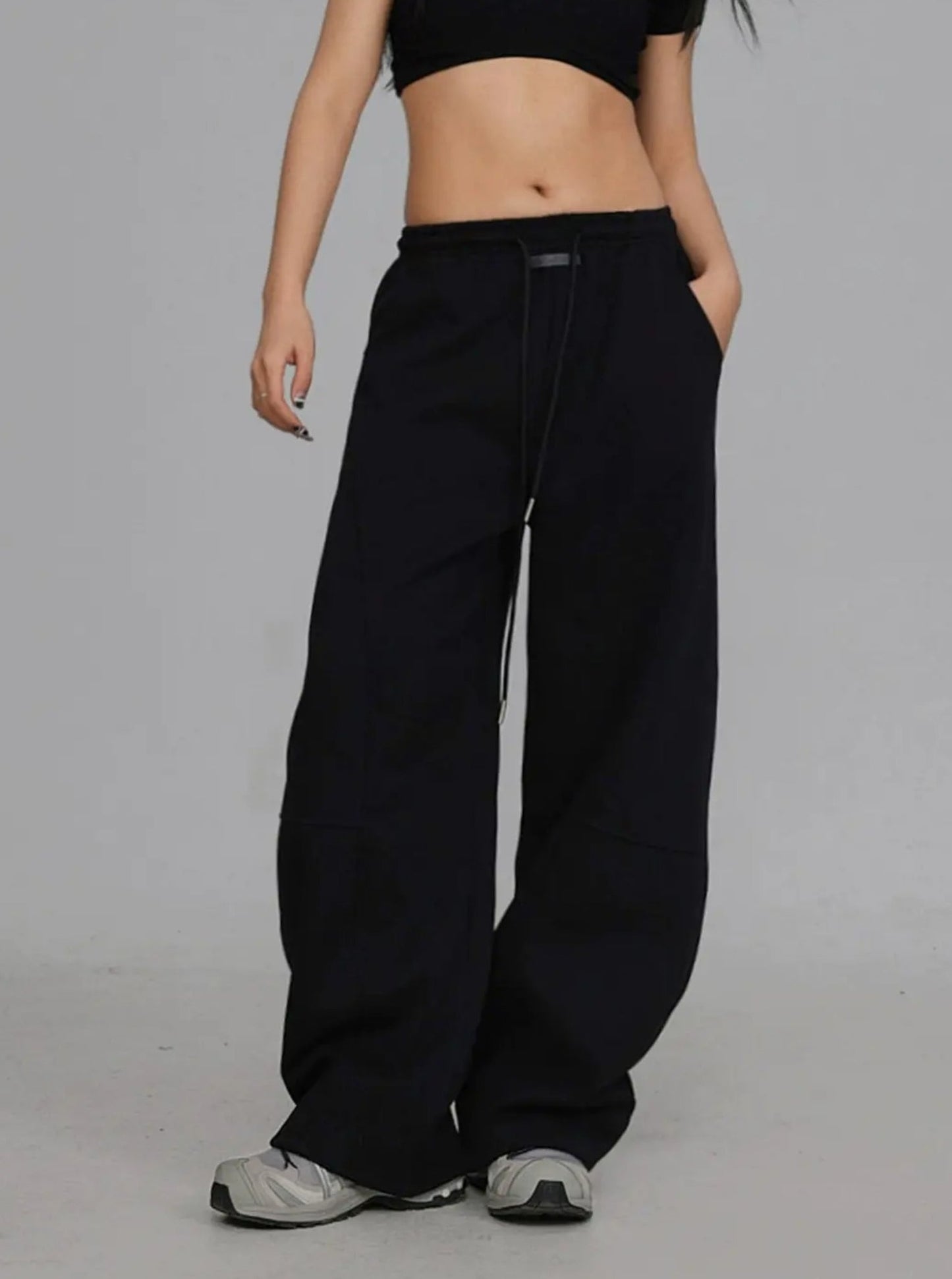 Black Sickle Hip-Hop Pants