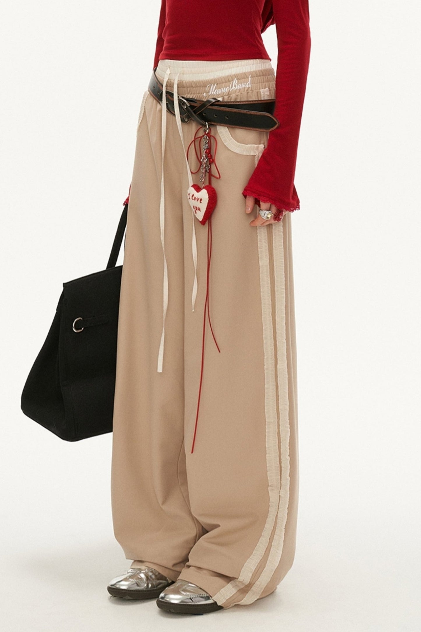 Two-Piece Fungus Wide-Leg Pants