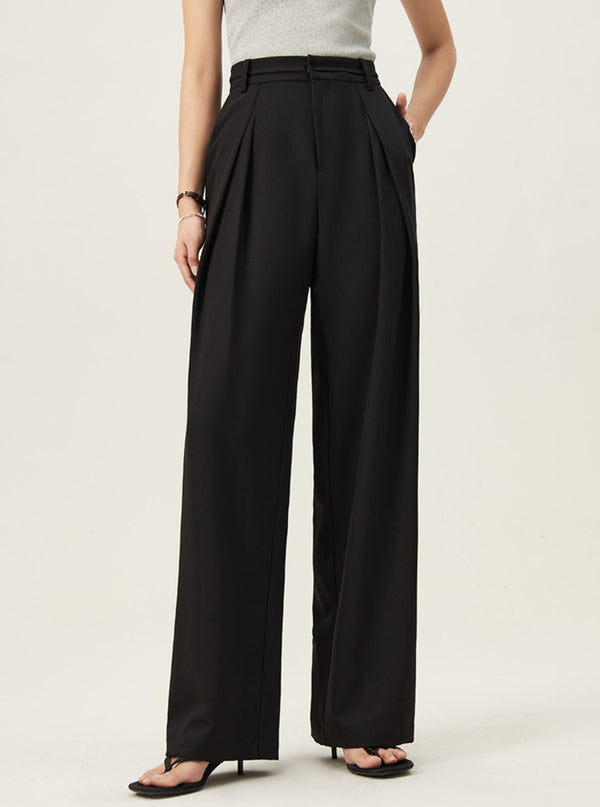 Commuter Straight Leg Casual Pants