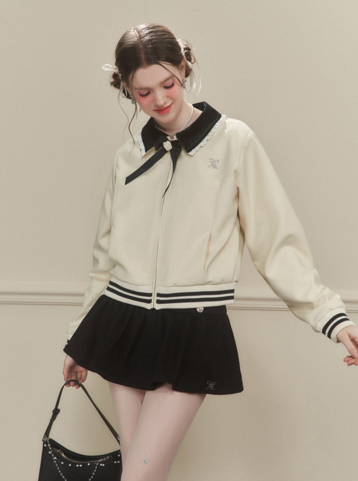 Original design high-end retro short jacket