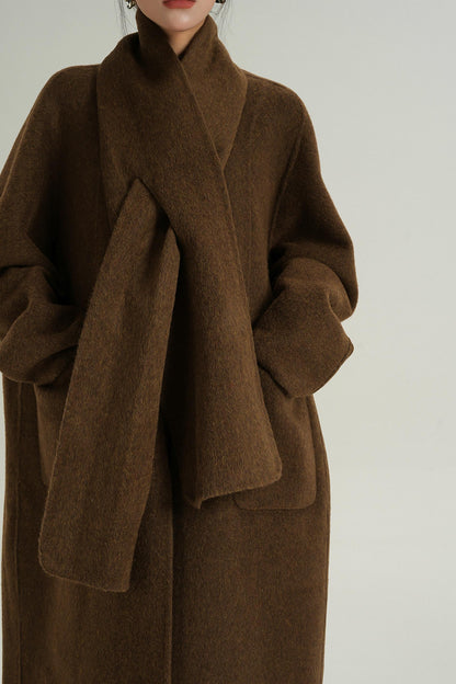 Premium Tweed Cape Jacket