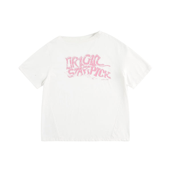 Retro Cutout T-Shirt