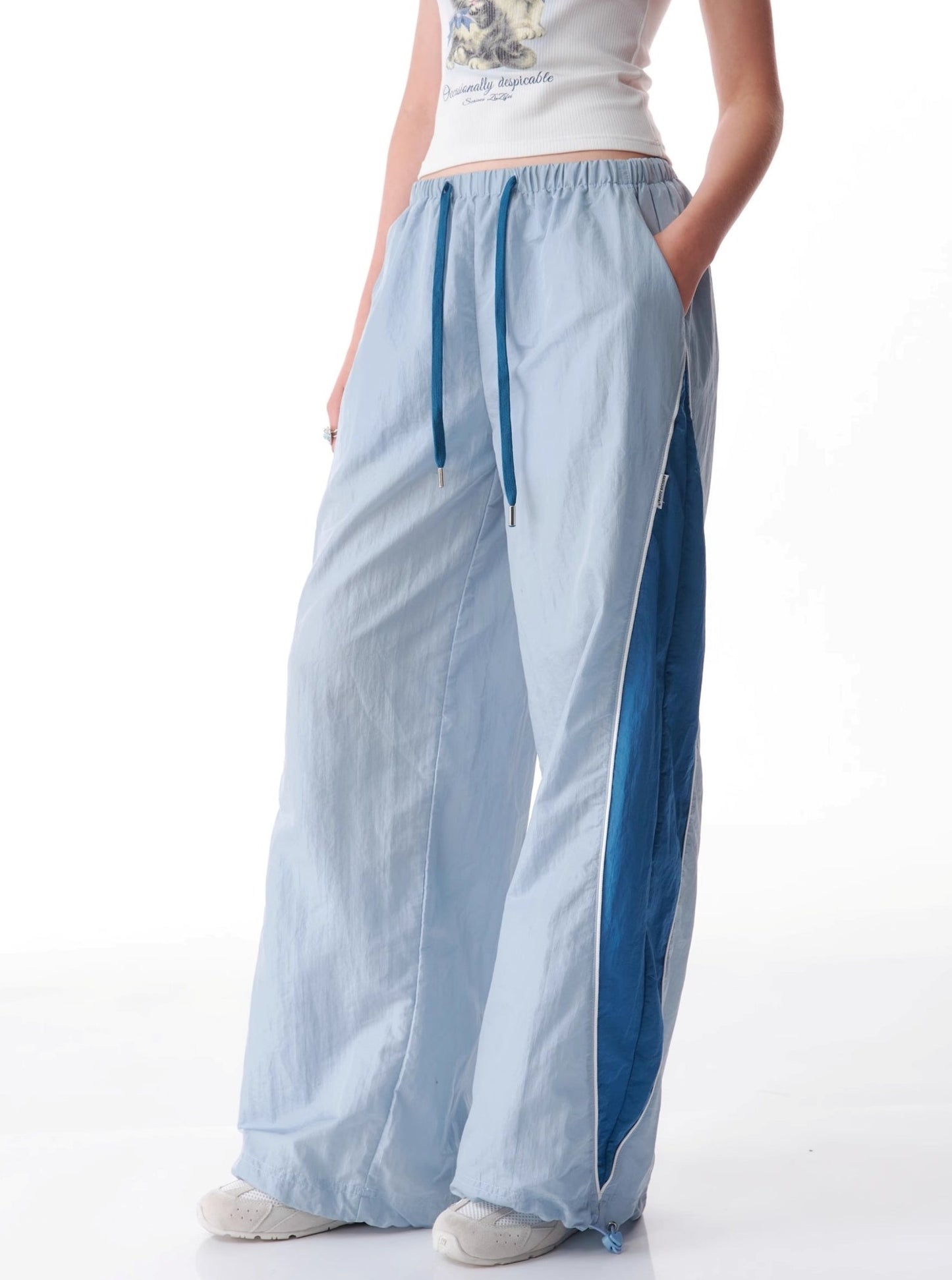 American Slim Corseted Wide Leg Pants