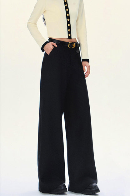 Tailored Wide-Waist Trousers