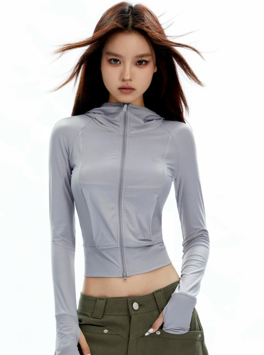 Protection Yoga Nude Slim Top