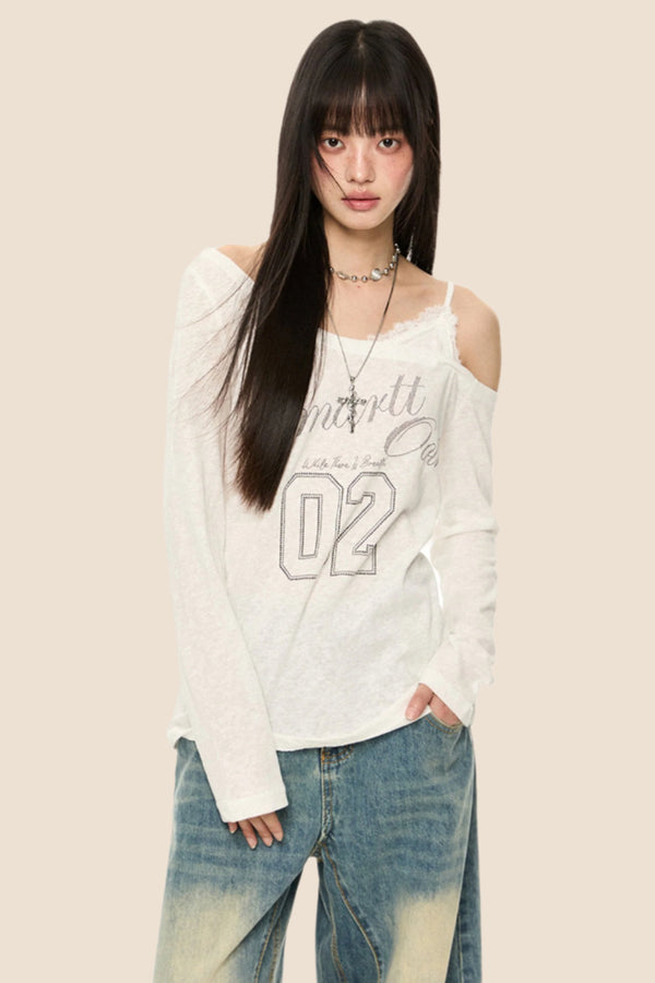 Black Asymmetrical Top