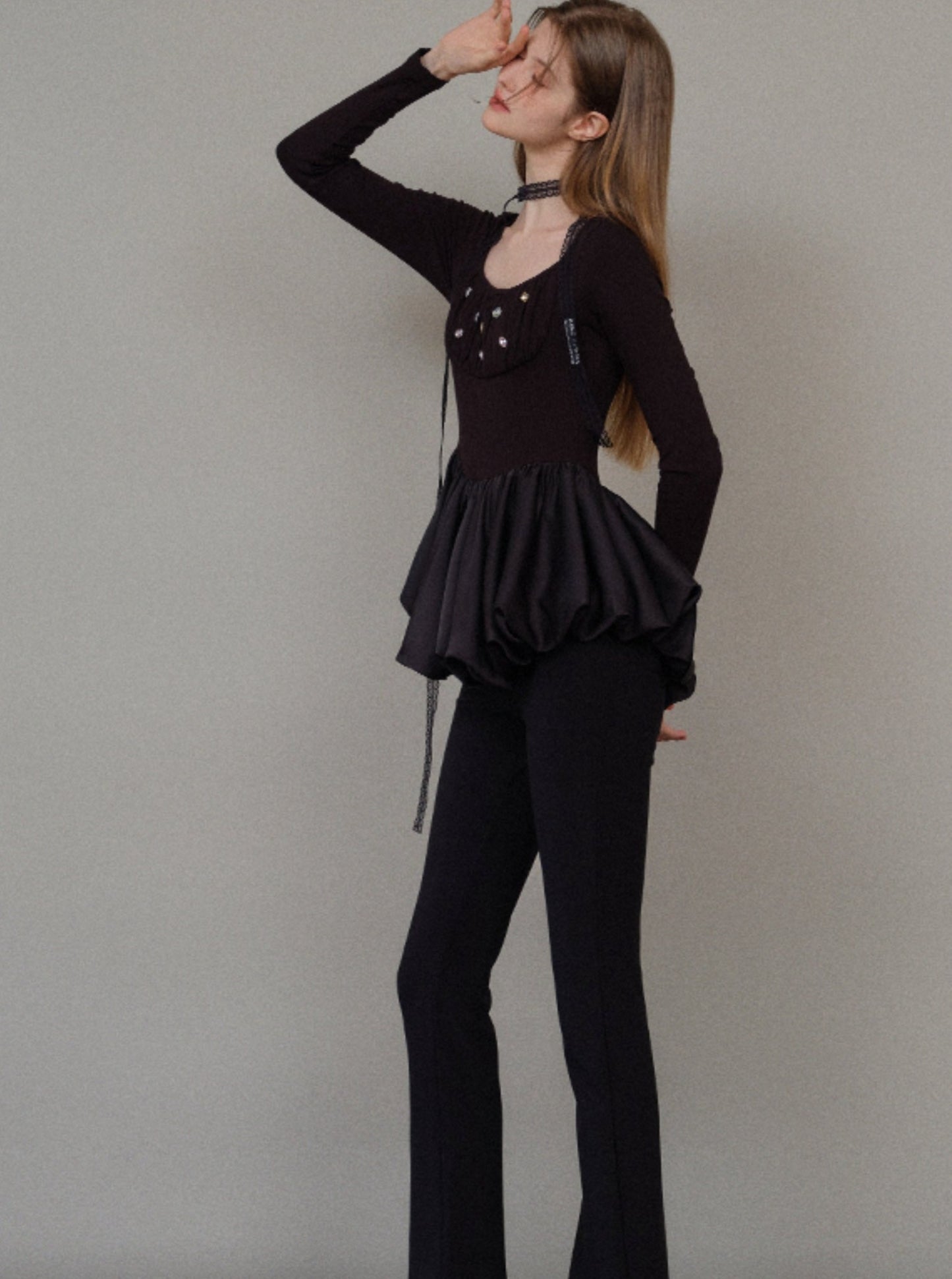 Night Waltz Long Sleeve Top