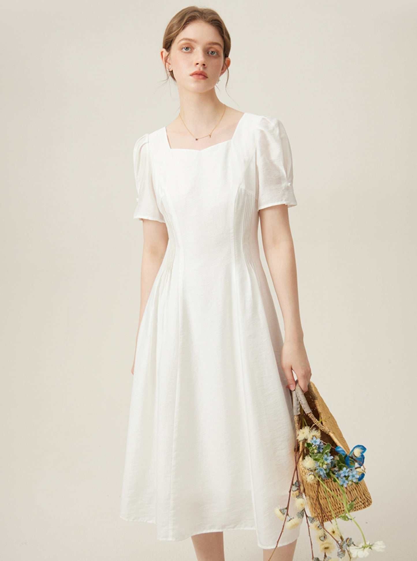 Moonlight Certificate White Summer Dress