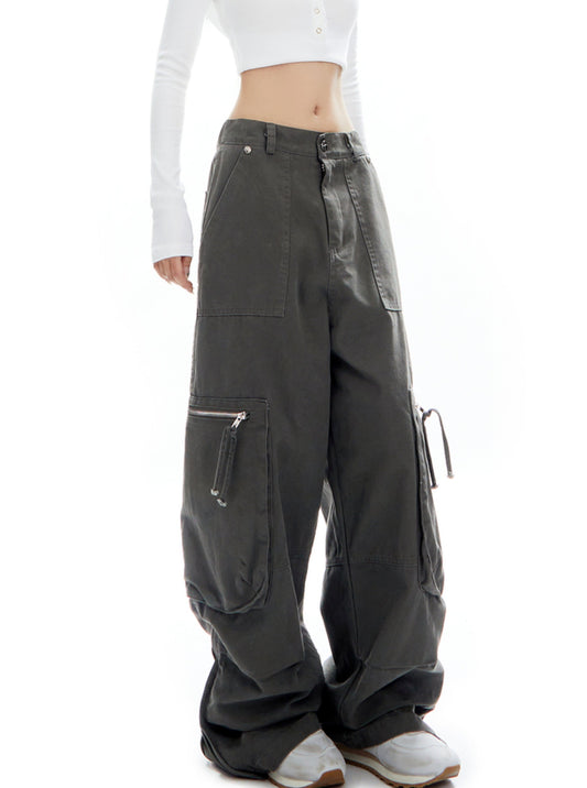 American Retro Large Pocket Cargo Pants