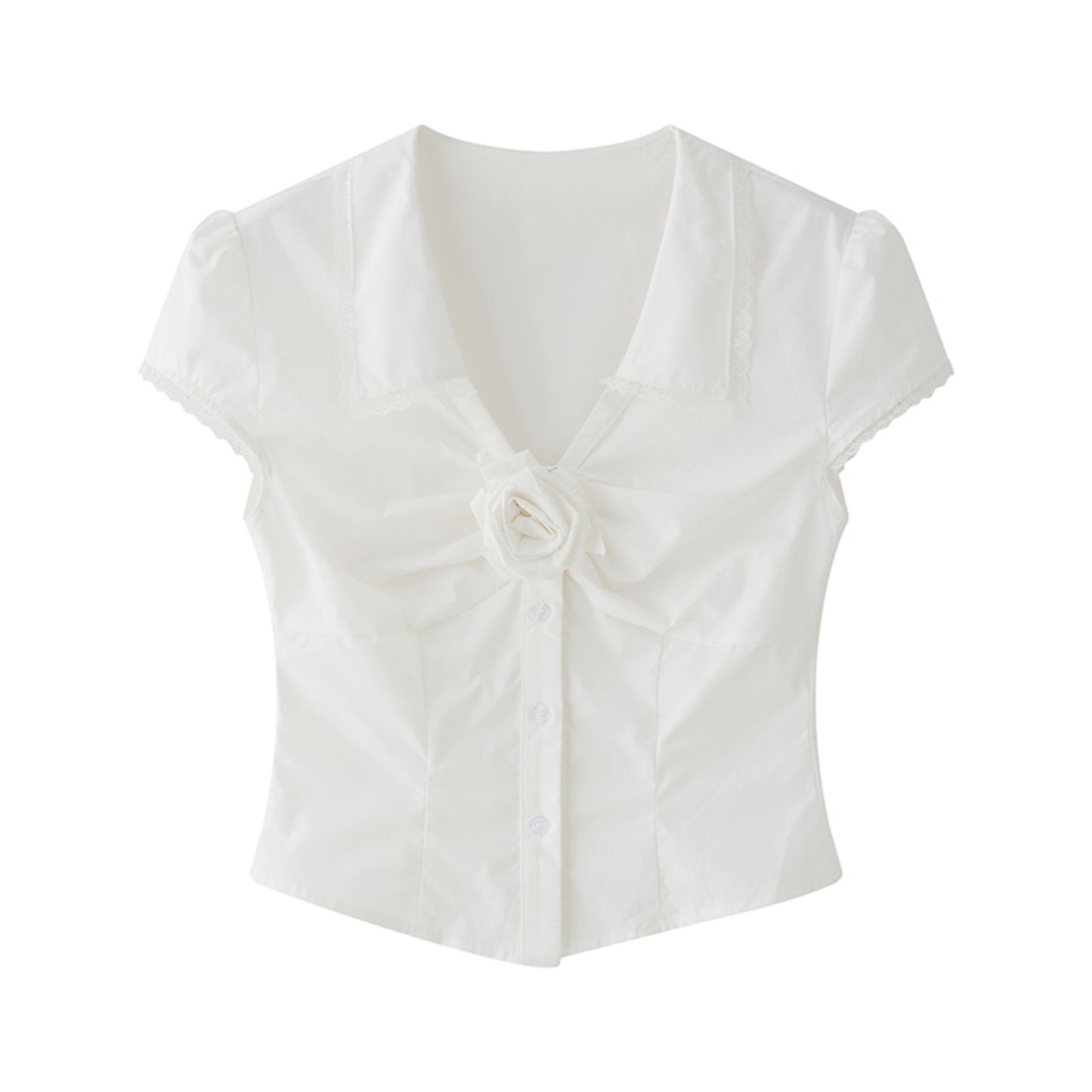 Light Lace-Up Pleated Skirt Set-Up