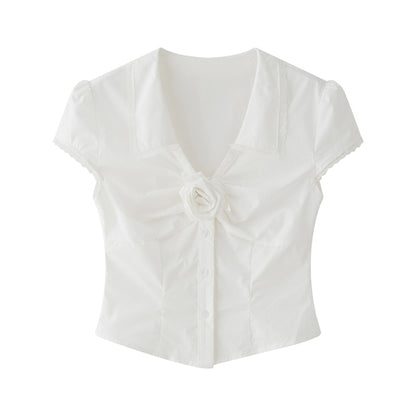 Light Lace-Up Pleated Skirt Set-Up