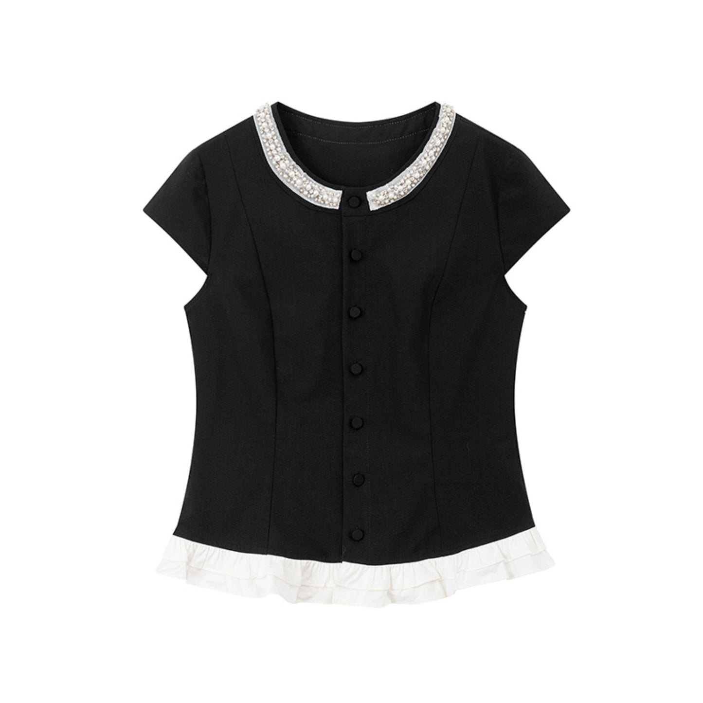 Black Collar Niche Shirt